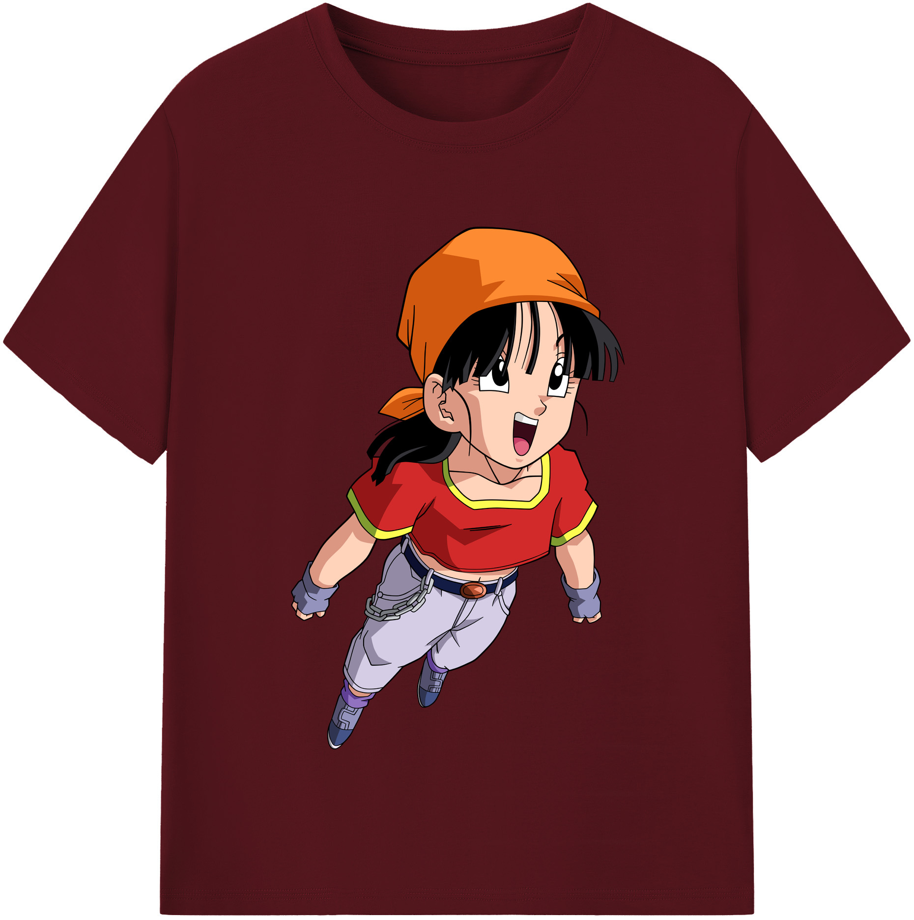 （画像用） ドラゴンボール パン DRAGON BALL Pan 綿100％半袖Tシャツ（フロントプリント）